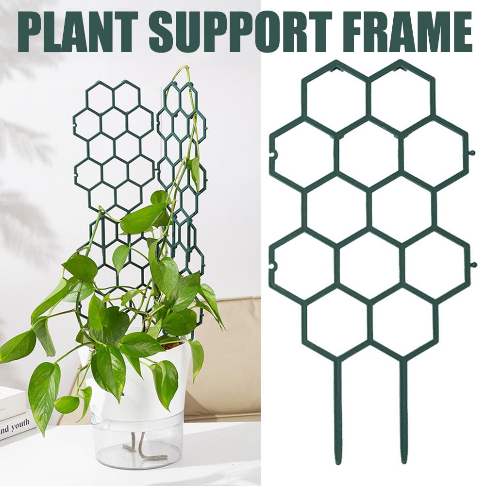 Florist Supp - 1/2/5Pcs Plastic Plant Support Frame Stackable