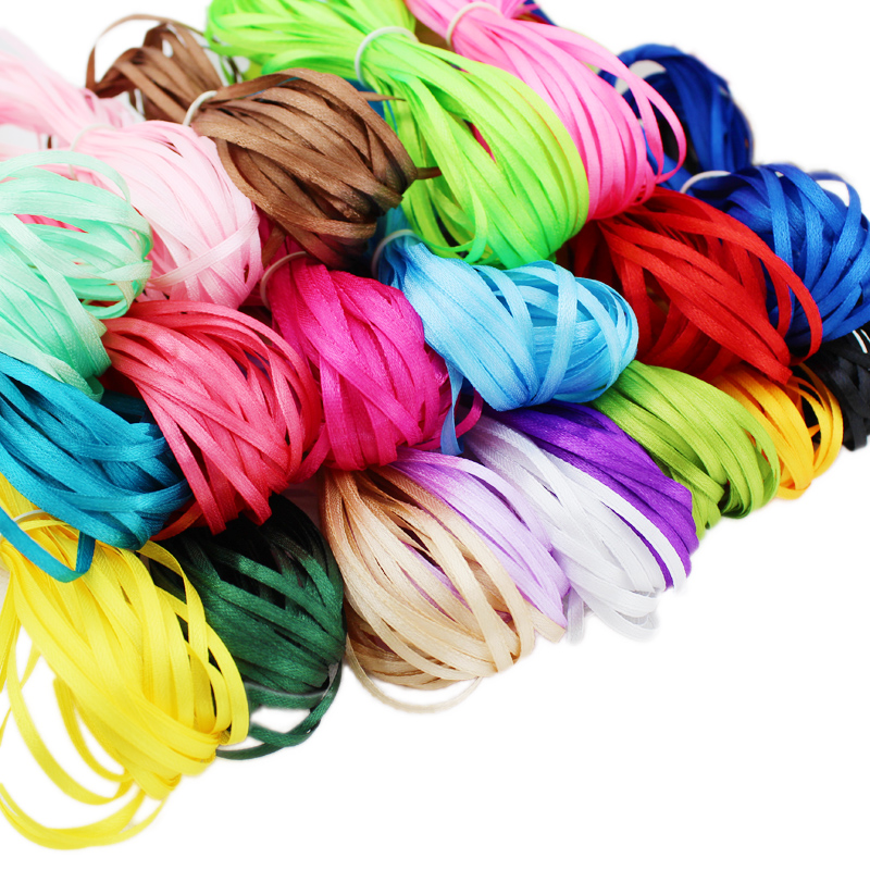 Ribbon Wired Satin - (40 meters/lot) 1/8