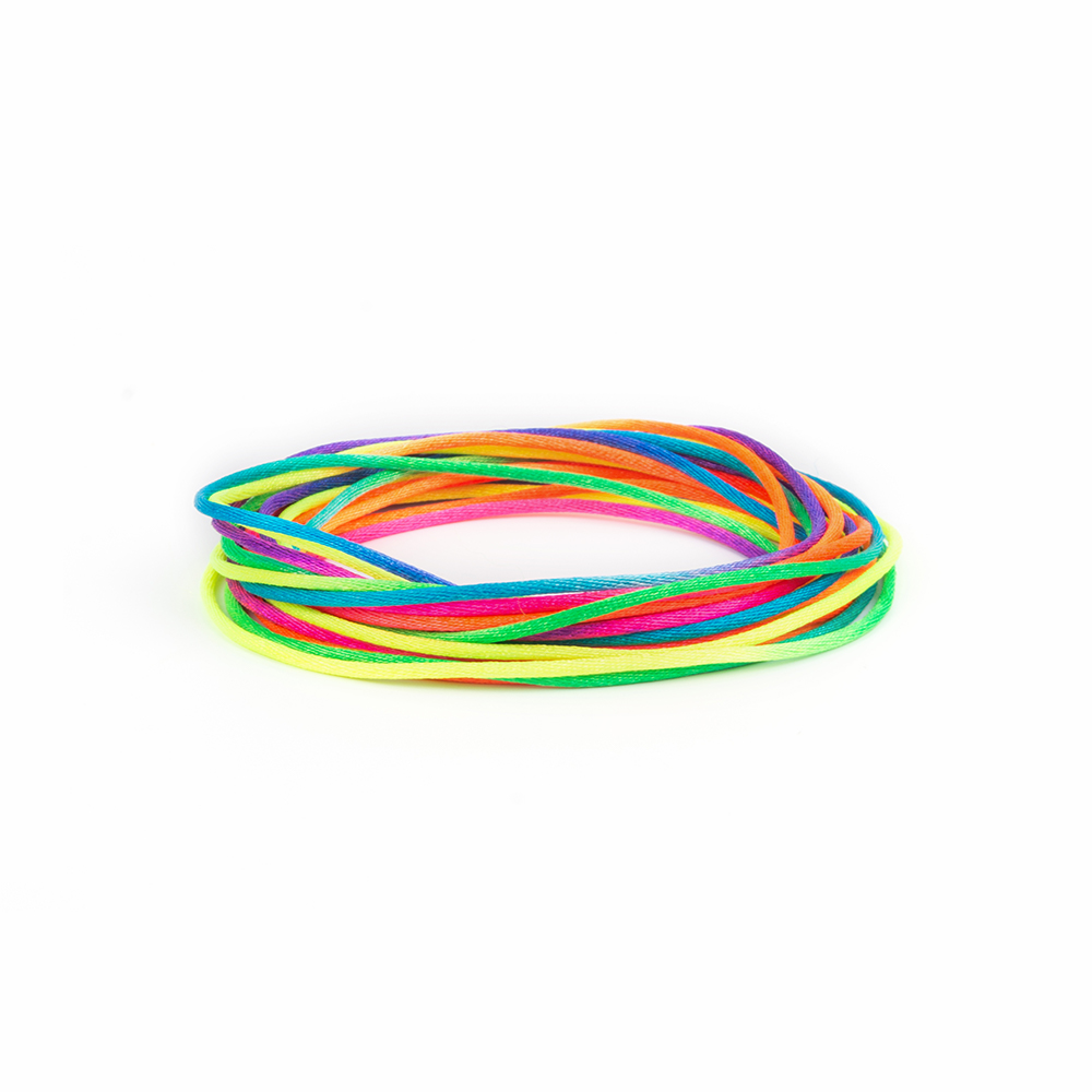 20m/lot DIY Nylon Cords 1.5mm  - Ribbon Wired Satin のレビューと価格