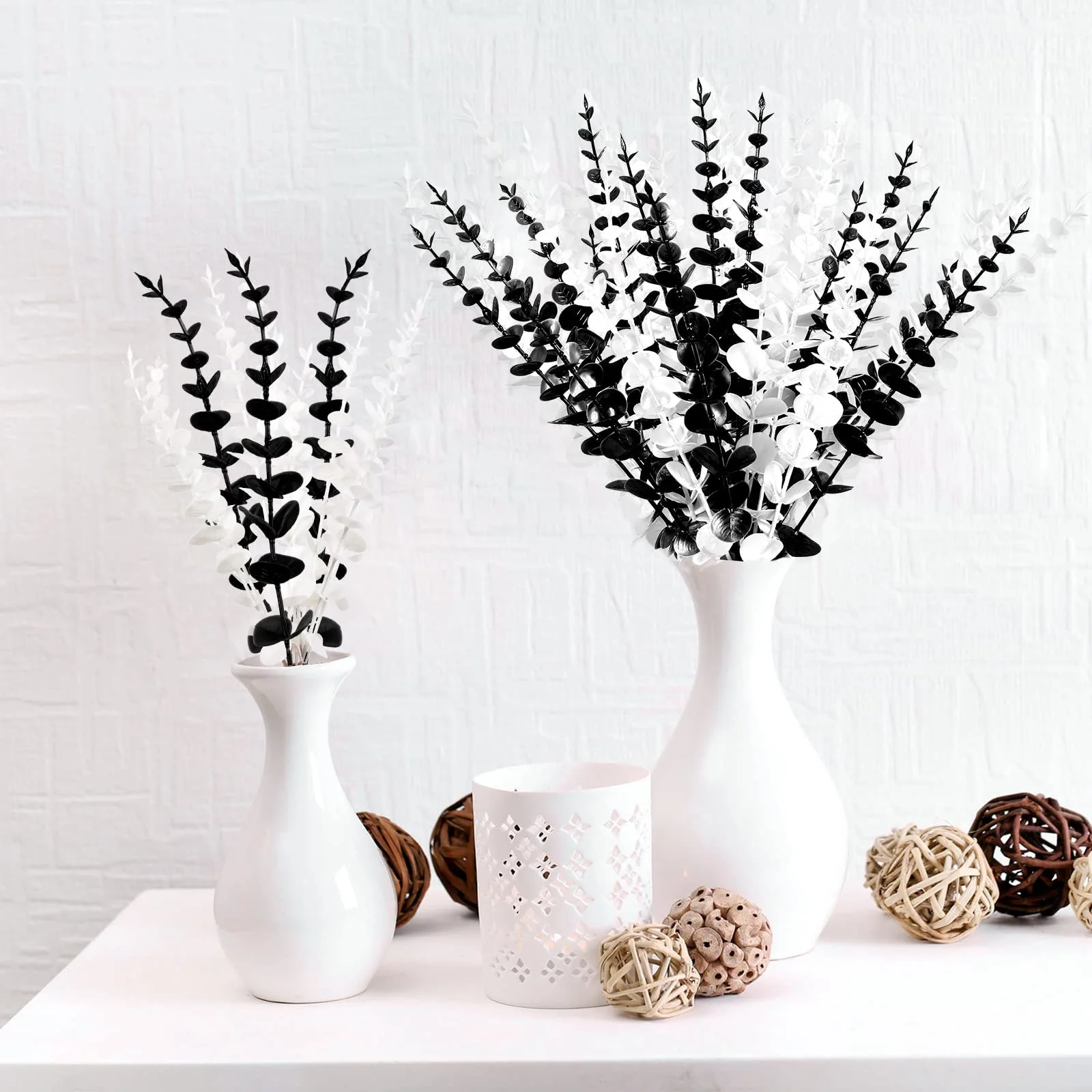 10pcs Artificial Eucalyptus Le - Florist Supp のレビューと価格