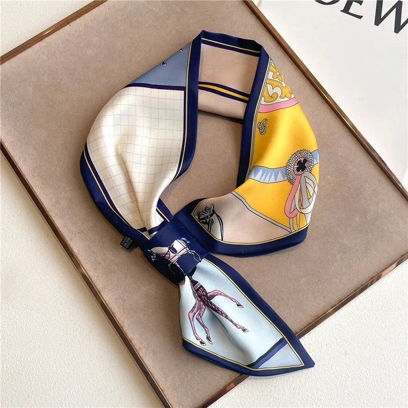 Luxury Brand Skinny Neckerchie - Ribbon Wired Satin のレビューと価格