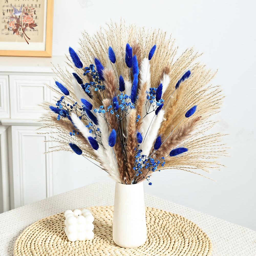 70 Stem Blue Fluffly Rabbit Ta - Florist Supp のレビューと価格