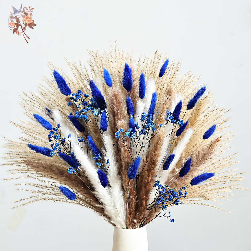 70 Stem Blue Fluffly Rabbit Ta - Florist Supp のレビューと価格