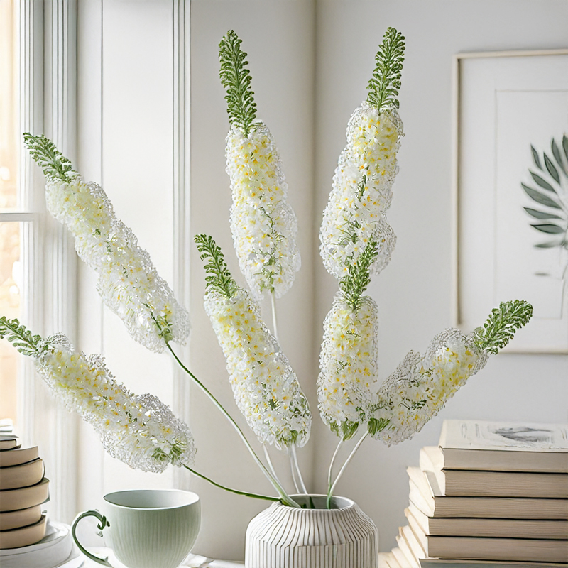 58 Inch Delphinium Artificial  - Florist Supp のレビューと価格