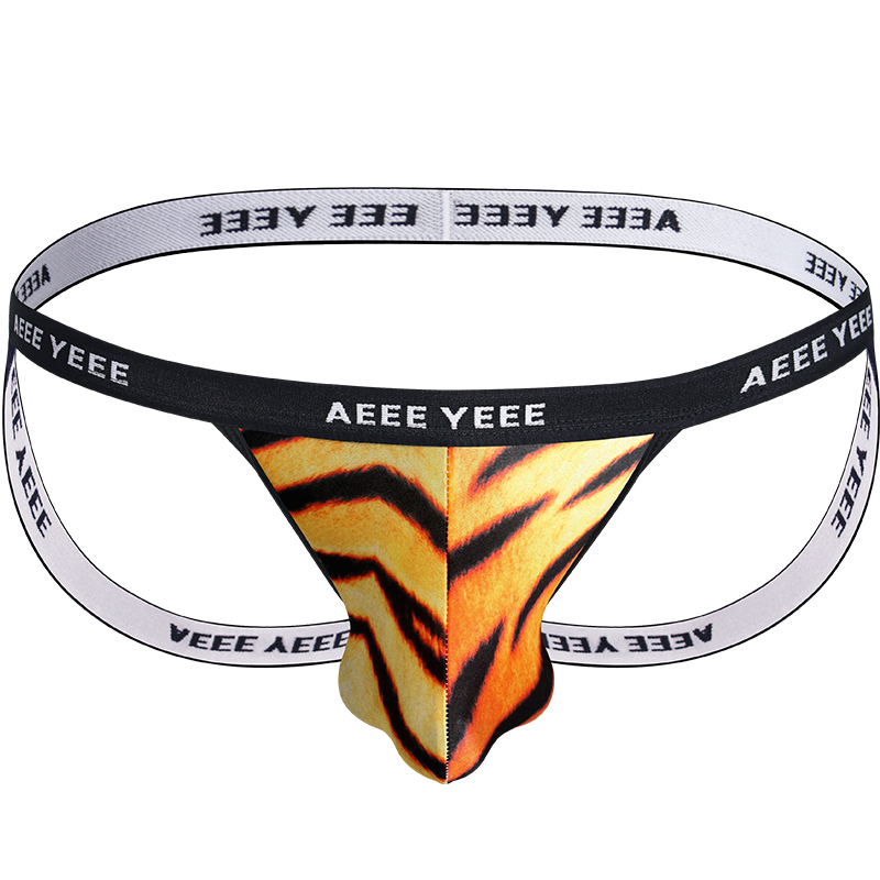 Men's Underwear Sexy Thong Sat - Ribbon Wired Satin のレビューと価格
