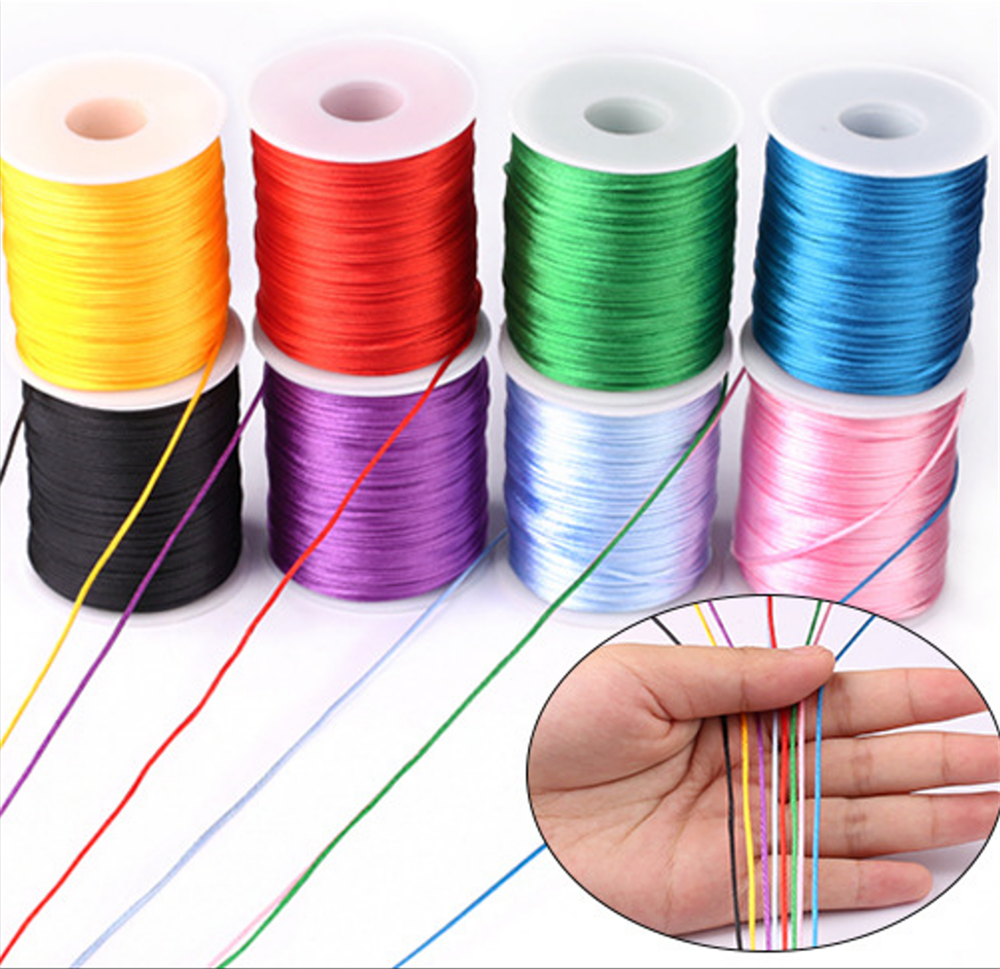 1mm Rope  50meters/roll Satin  - Ribbon Wired Satin のレビューと価格