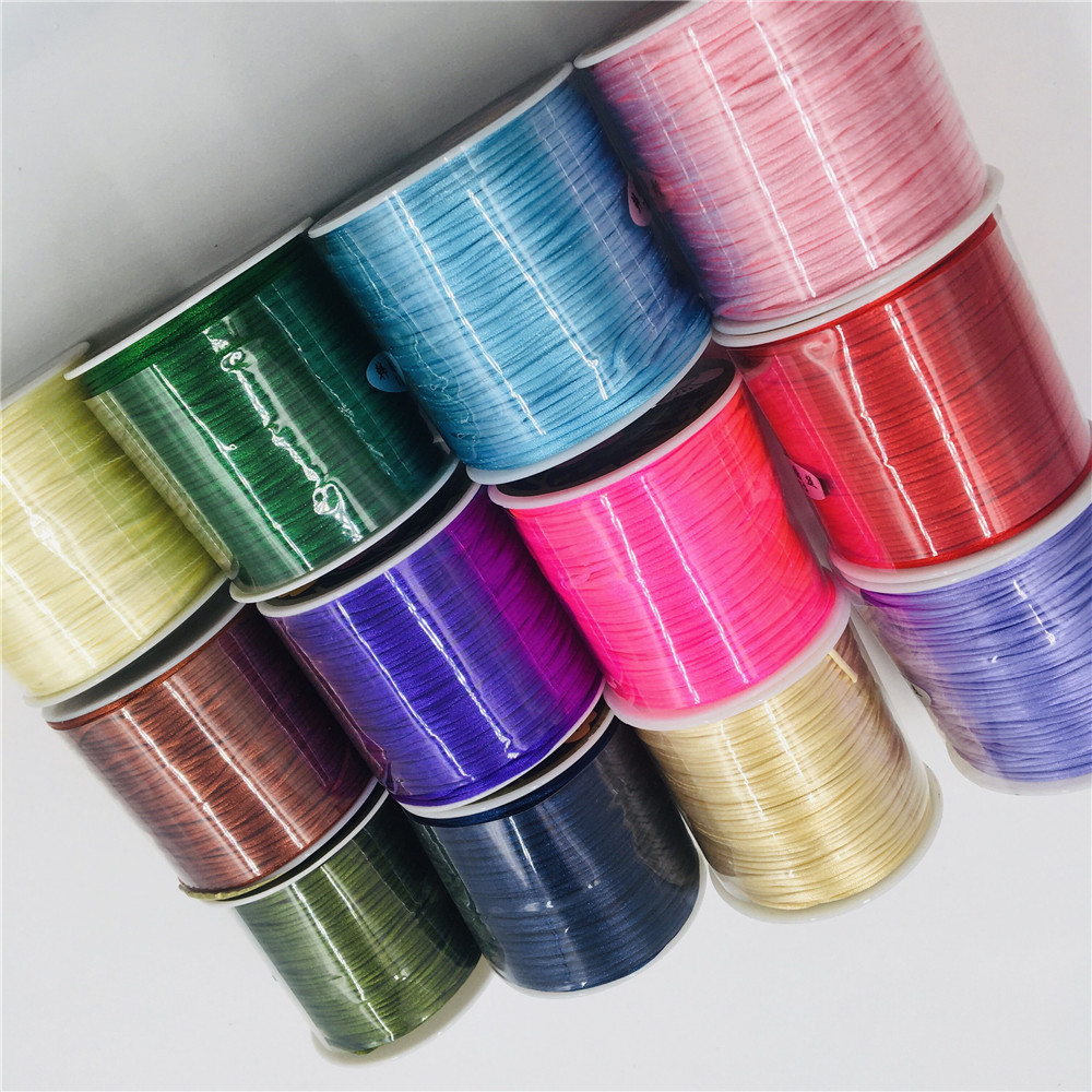 1mm Rope  50meters/roll Satin  - Ribbon Wired Satin のレビューと価格