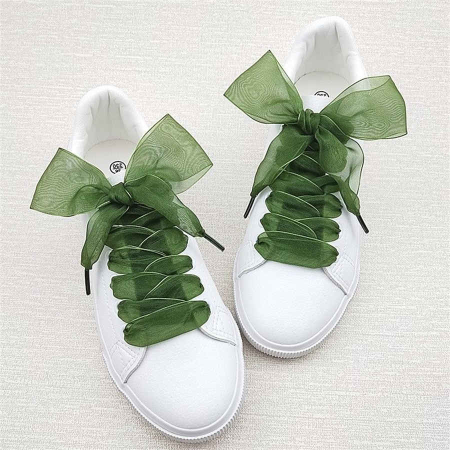 1 Pair 4cm Widen Organza Shoe  - Ribbon Wired Satin のレビューと価格