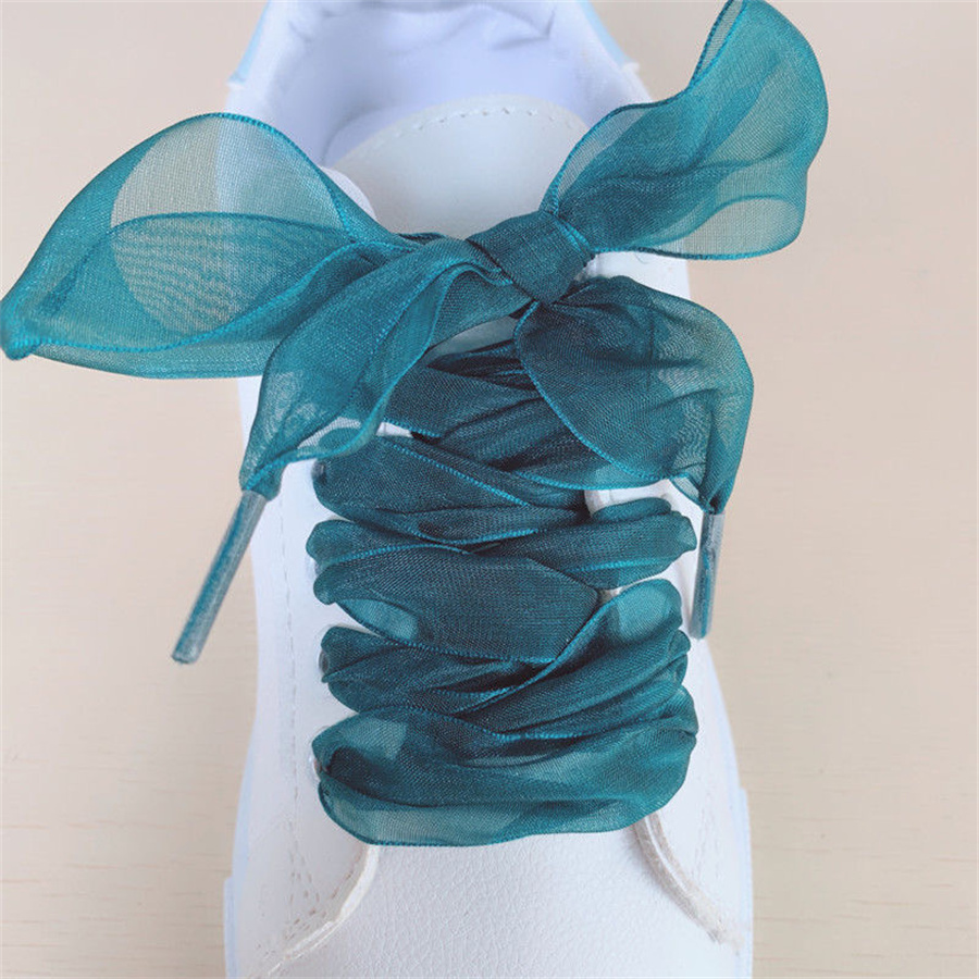 1 Pair 4cm Widen Organza Shoe  - Ribbon Wired Satin のレビューと価格