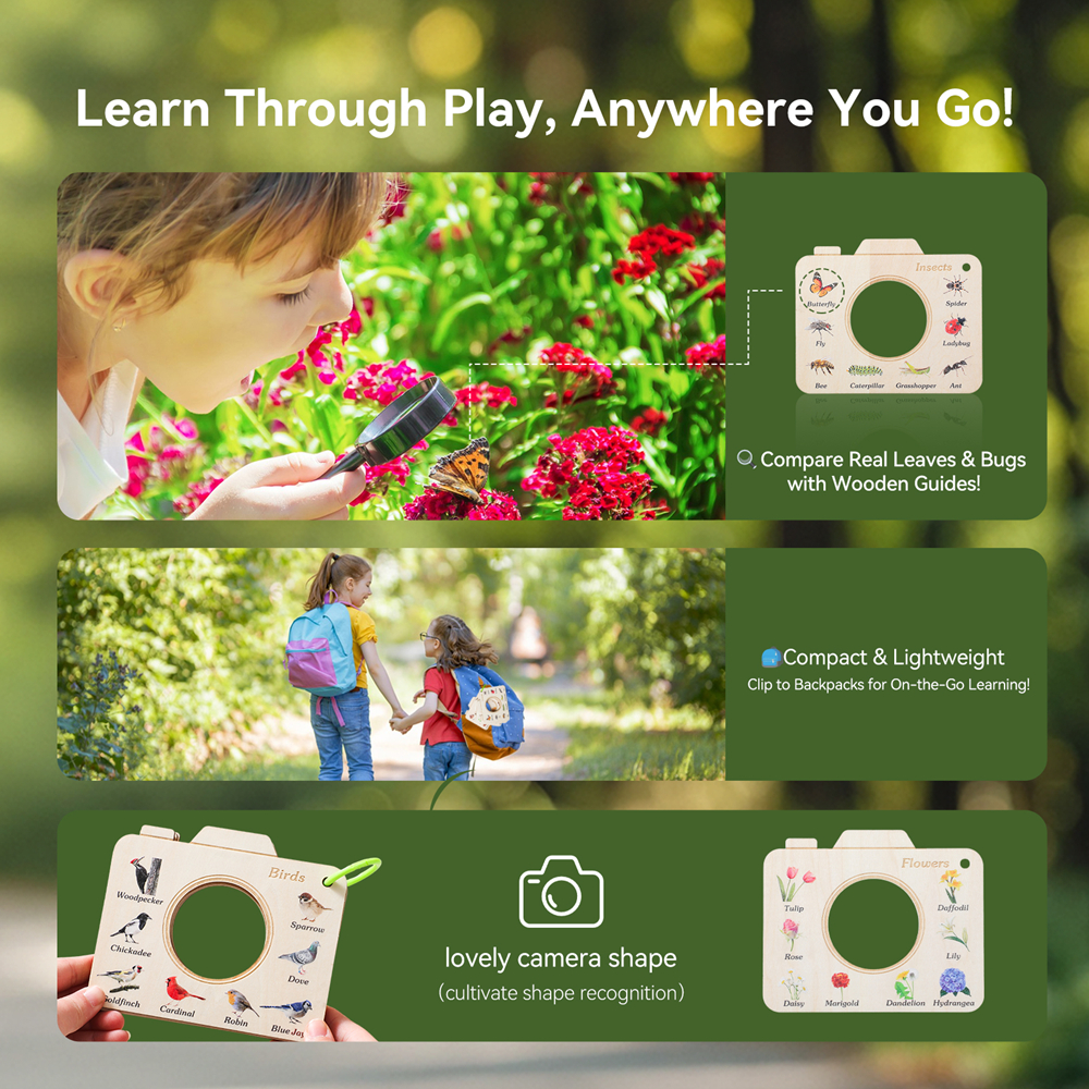 Wooden Camera Shape Nature Cog - Florist Supp のレビューと価格
