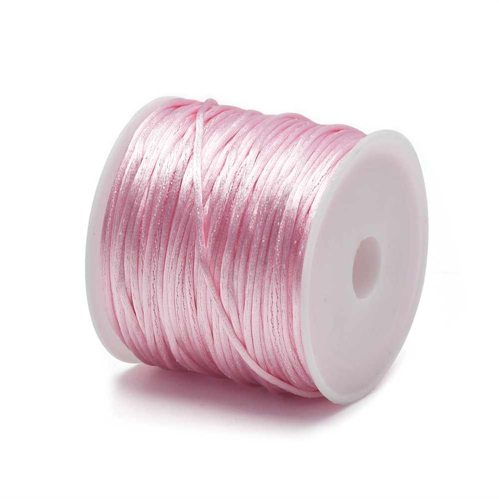 1.5mm Crafts Satin Rattail Cor - Ribbon Wired Satin のレビューと価格