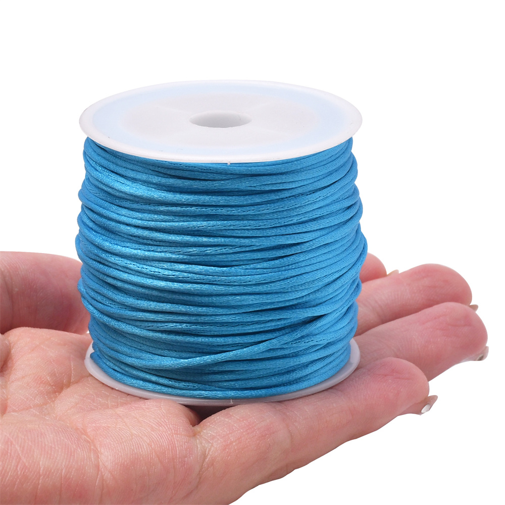 1.5mm Crafts Satin Rattail Cor - Ribbon Wired Satin のレビューと価格
