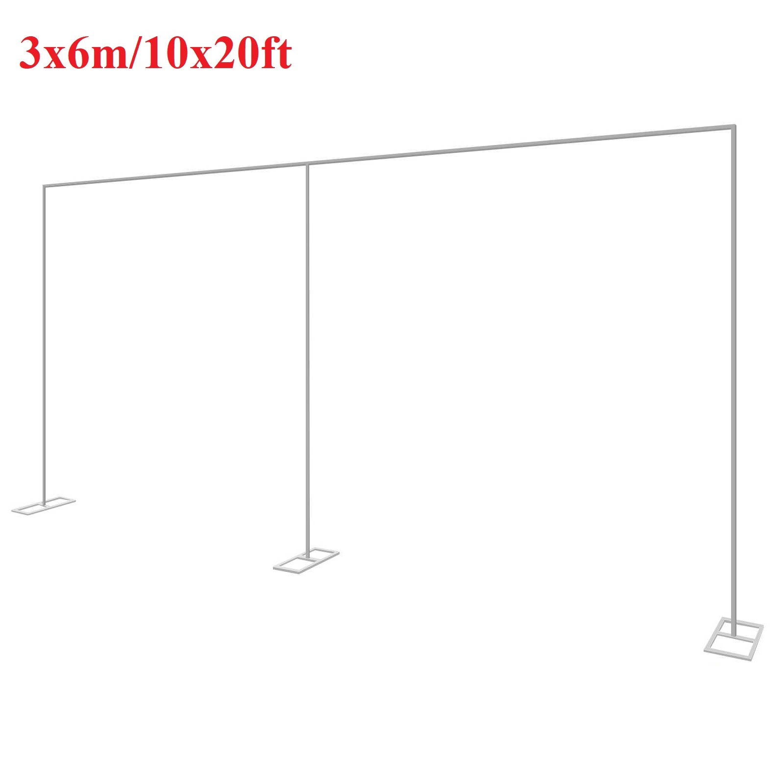 3x6m/10x20ft Metal Wedding Arc - Florist Supp のレビューと価格