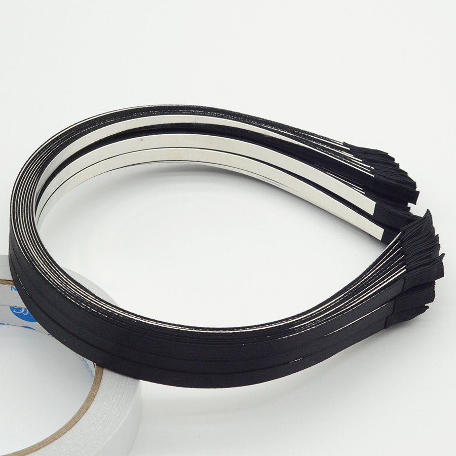 10PCS 5mm Black Satin Ribbon C - Ribbon Wired Satin のレビューと価格