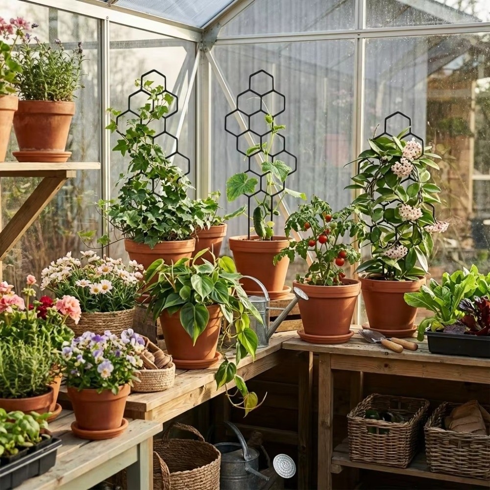 Honeycomb Design Plant Trellis - Florist Supp のレビューと価格